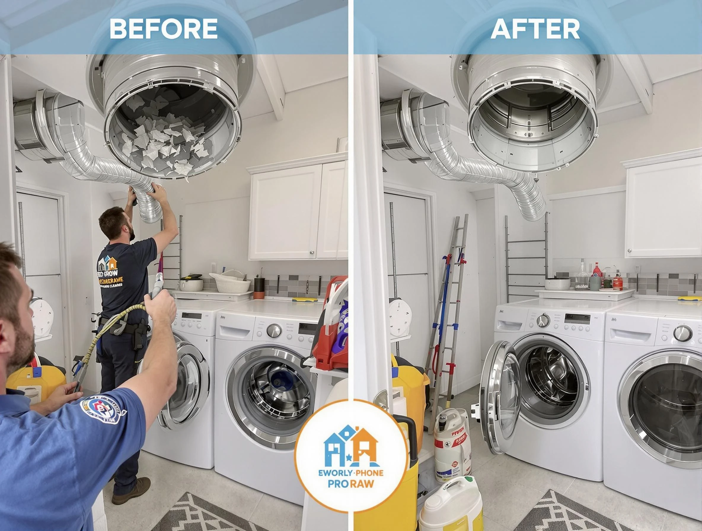 Residential dryer vent cleaning by Grantsville Dryer Vent Cleaning in Grantsville